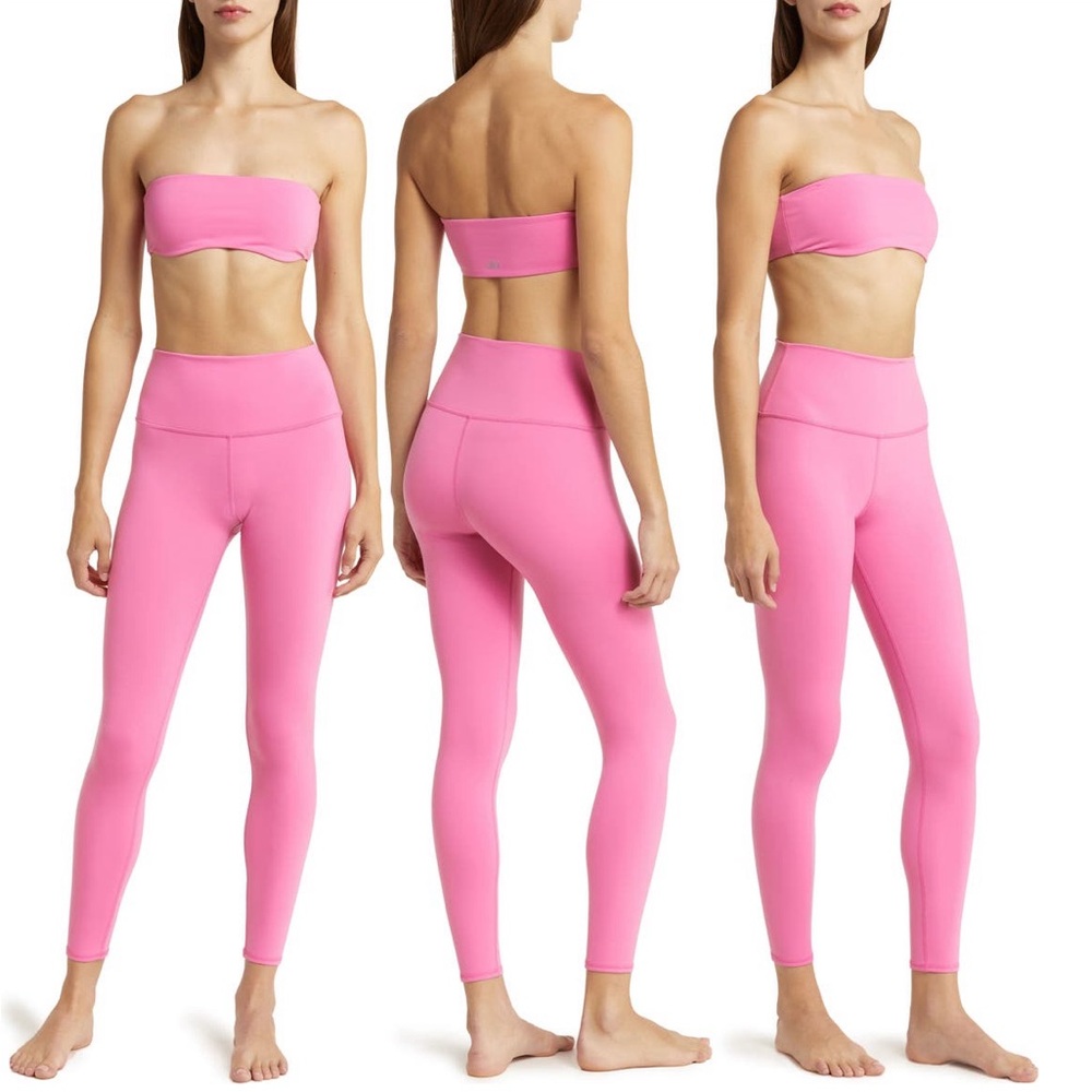 XS Alo Pink Leggings (7/8)
